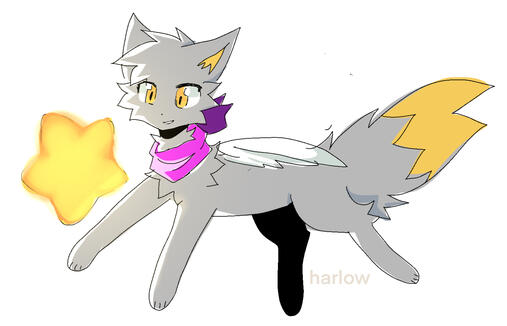 harlow with star